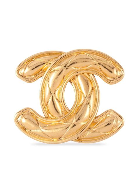 authentic chanel jewelry|pre owned Chanel brooch.